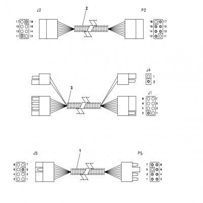 Extension Harness“40MDDCA,”“55MDDCB ,”“65MDDCC,”“80MDDCD,”“99MDDCE,”“40MDDCF,”“50MDDCG,”“65MDDCH,”&ldquo