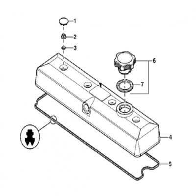 Group 11: Rocker Arm Cover, continued 第11組：搖臂蓋，