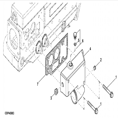 Group 21: Thermostat Cover  第21組：節(jié)溫器蓋