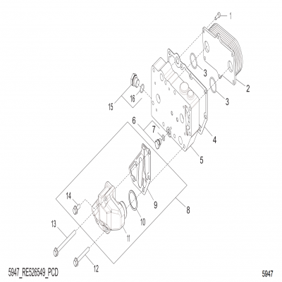 Group 59--1: Engine Oil Cooler, continued  第59-1組：發(fā)動(dòng)機(jī)機(jī)油冷卻器，&amp;amp;amp;ldquo;GM93289,&amp;amp;amp;rdquo;&amp;amp;amp;ldquo;GM93285,&amp;amp;amp;rdquo;&amp;amp;amp;ldquo;GM91650,&a