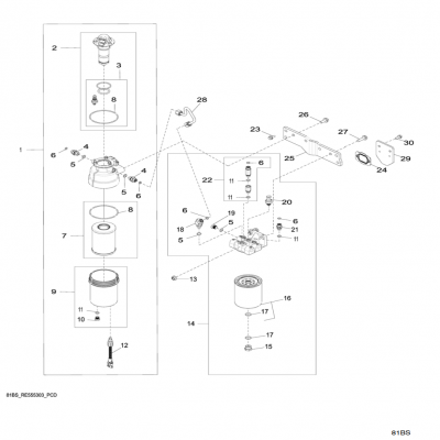 Group 81: Primary Fuel Filter, continued  第81組：燃油初級(jí)濾清器，&amp;ldquo;GM93289,&amp;rdquo;&amp;ldquo;GM93285,&amp;rdquo;&amp;ldquo;GM91650,&amp;rdquo;&amp;ldquo;GM85414,&amp